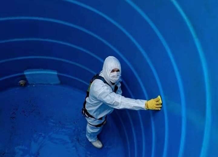 Limpeza de reservatórios